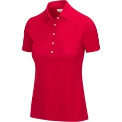 Greg Norman Women's Freedom Micro Pique Short Sleeve Polo 30 Greg Norman Women's Freedom Micro Pique Short Sleeve Polo -Golf Clubs Shop greg norman womens freedom micro pique short sleeve polo british red 01 09184.1659043413