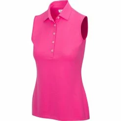Greg Norman Women's Freedom Micro Pique Sleeveless Polo 17 Greg Norman Women's Freedom Micro Pique Sleeveless Polo -Golf Clubs Shop greg norman womens freedom micro pique sleeveless polo paradise 01 69920.1659043420