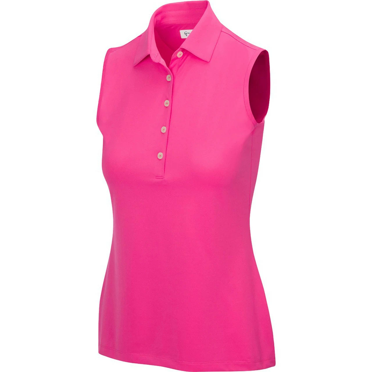 Greg Norman Women's Freedom Micro Pique Sleeveless Polo 5 Greg Norman Women's Freedom Micro Pique Sleeveless Polo - Image 5