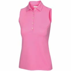Greg Norman Women's Freedom Micro Pique Sleeveless Polo 23 Greg Norman Women's Freedom Micro Pique Sleeveless Polo -Golf Clubs Shop greg norman womens freedom micro pique sleeveless polo primrose 01 21996.1659043420