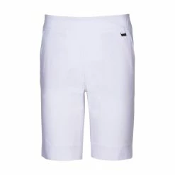 Greg Norman Women's ML75 Pull-On Stretch Shorts -Golf Clubs Shop greg norman womens ml75 pull on stretch short white 01 28967.1633374882