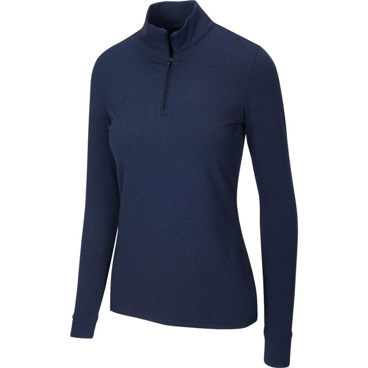 Greg Norman Women's Peached Heather 1/4 Zip 6 Greg Norman Women's Peached Heather 1/4 Zip - Image 6