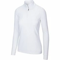Greg Norman Women's Peached Heather 1/4 Zip 10 Greg Norman Women's Peached Heather 1/4 Zip -Golf Clubs Shop greg norman womens peached heather 1 4 zip white 01 1 49475.1633111169