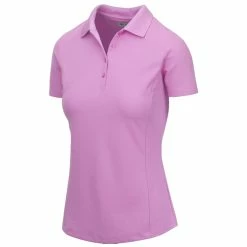 Greg Norman Women's Short Sleeve Protek Micro Pique Polo -Golf Clubs Shop greg norman womens short sleeve protek micro pique polo bloom 01 91134.1633463944