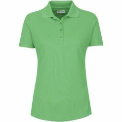 Greg Norman Women's Short Sleeve Protek Micro Pique Polo -Golf Clubs Shop greg norman womens short sleeve protek micro pique polo cilantro 01 02023.1633463944
