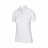 Greg Norman Women's Zip Polo -Golf Clubs Shop greg norman womens zip polo white 01 82880.1644418951