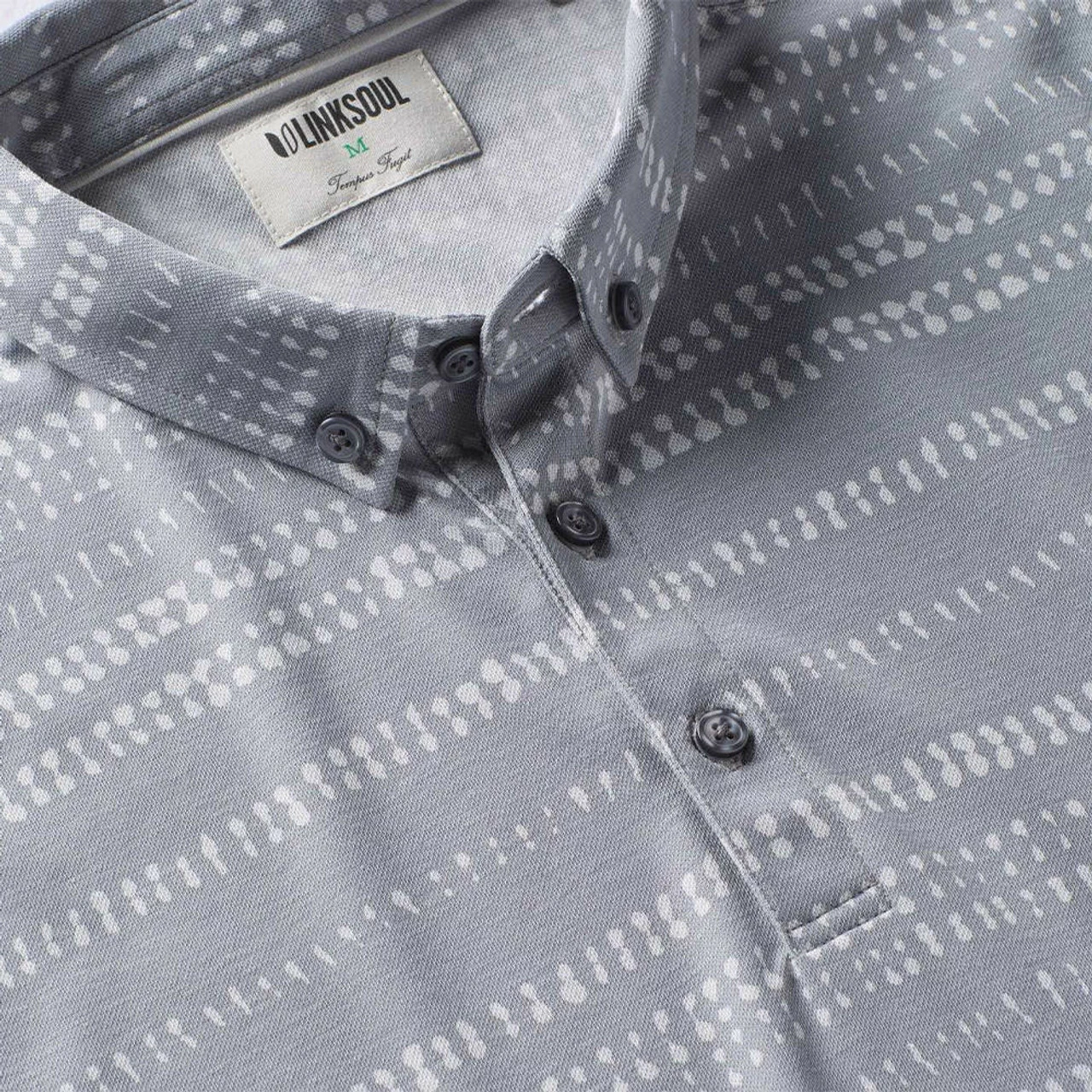 Linksoul Batik Stripe Oxford Polo 8 Linksoul Batik Stripe Oxford Polo - Image 8