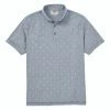 Linksoul Micro Fern Print Oxford Polo -Golf Clubs Shop linksoul micro fern print oxford polo river 01 87180.1676582316