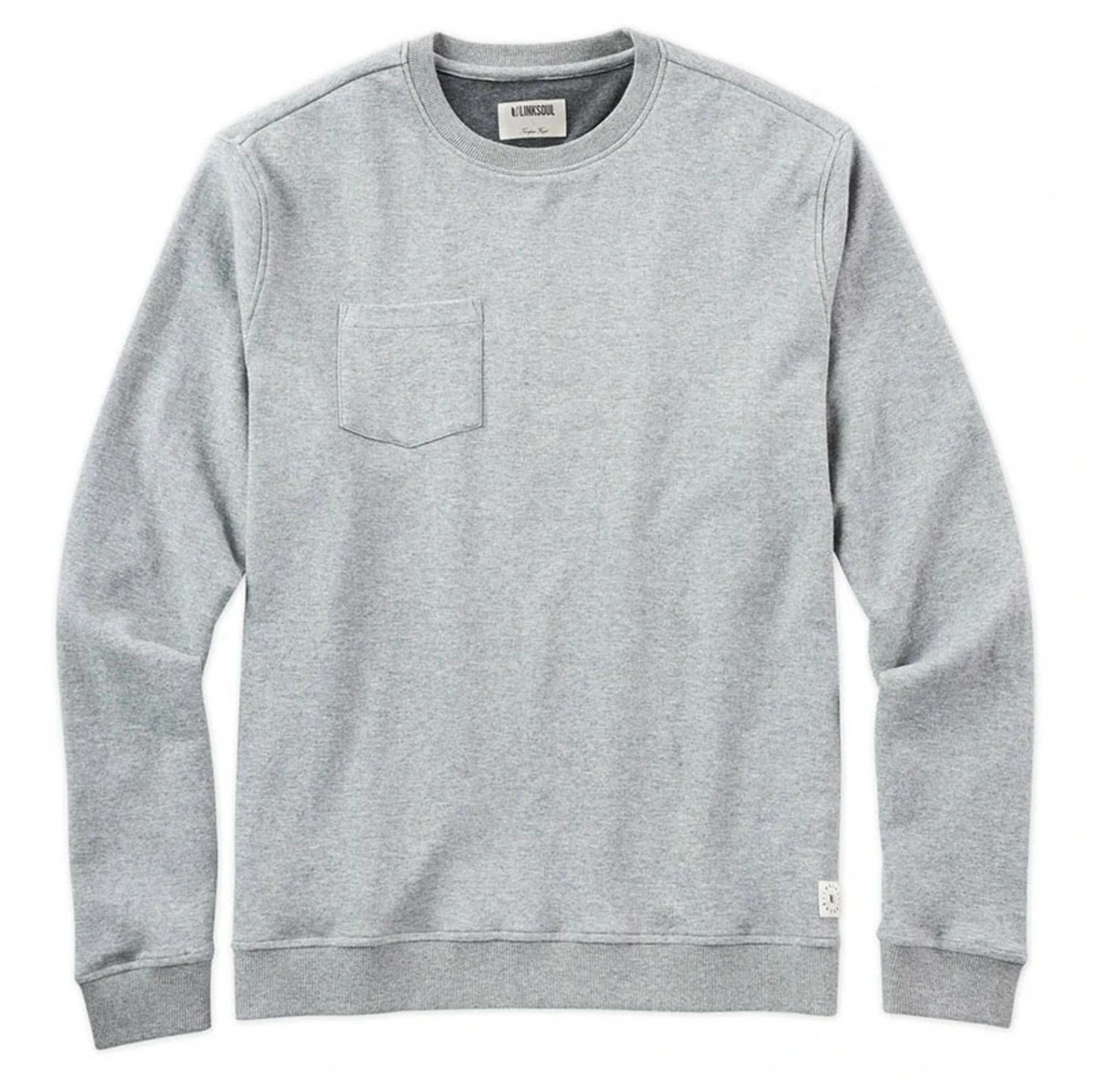 Linksoul Pocket Crewneck Sweatshirt 1 Linksoul Pocket Crewneck Sweatshirt