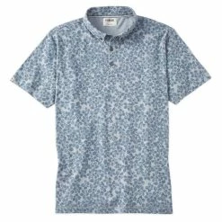 Linksoul Printed Anza Polo 3 Linksoul Printed Anza Polo -Golf Clubs Shop linksoul printed anza polo stargazer heather 01 39708.1632240084