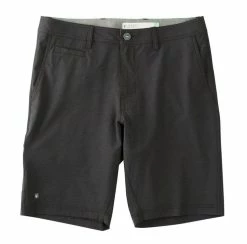 Linksoul Solid Boardwalker Shorts - Previous Season Style -Golf Clubs Shop linksoul solid boardwalker short previous season style true black 01 19453.1632510665