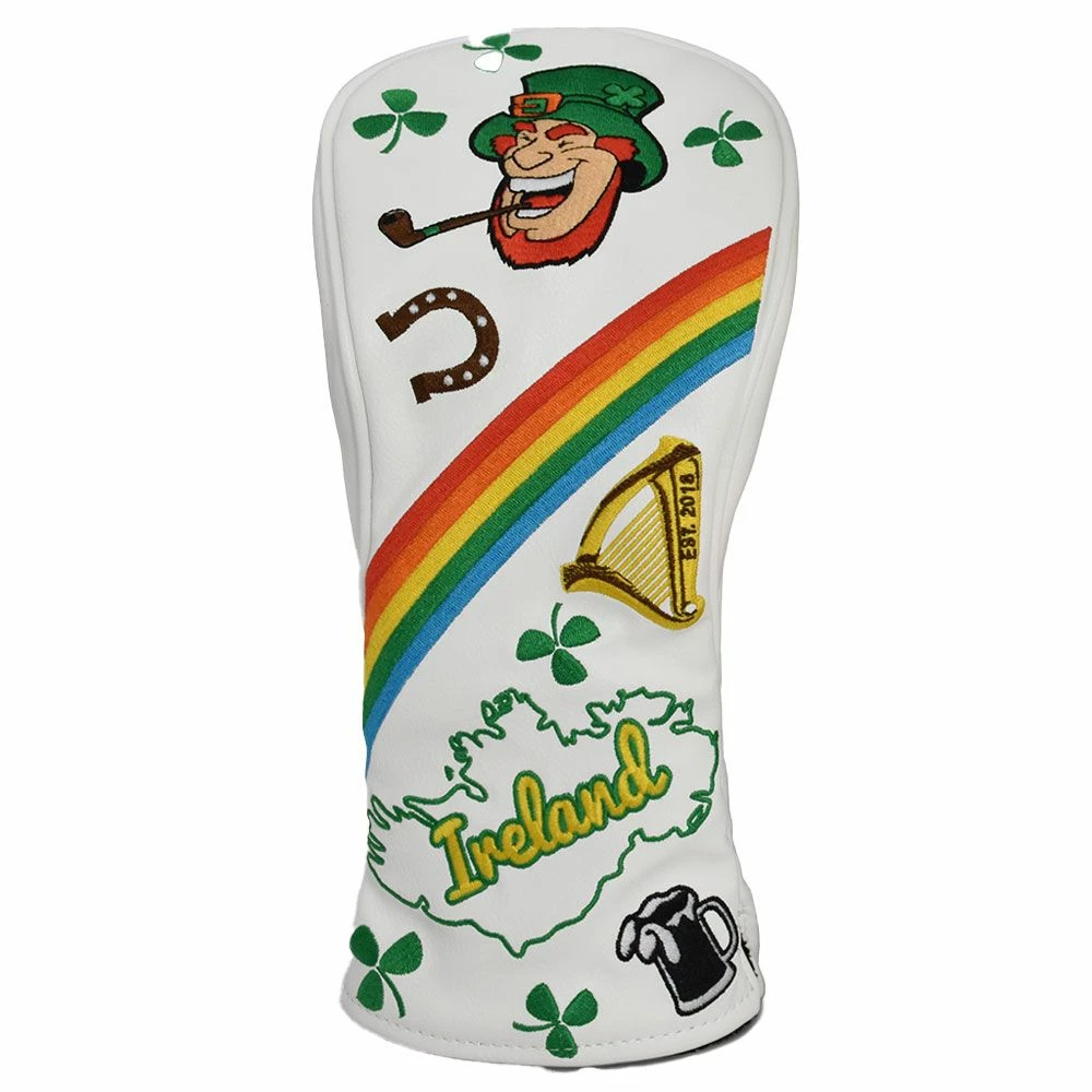 PRG Originals 'Lucky Charm' Golf Fairway Wood Headcover 1 PRG Originals 'Lucky Charm' Golf Fairway Wood Headcover