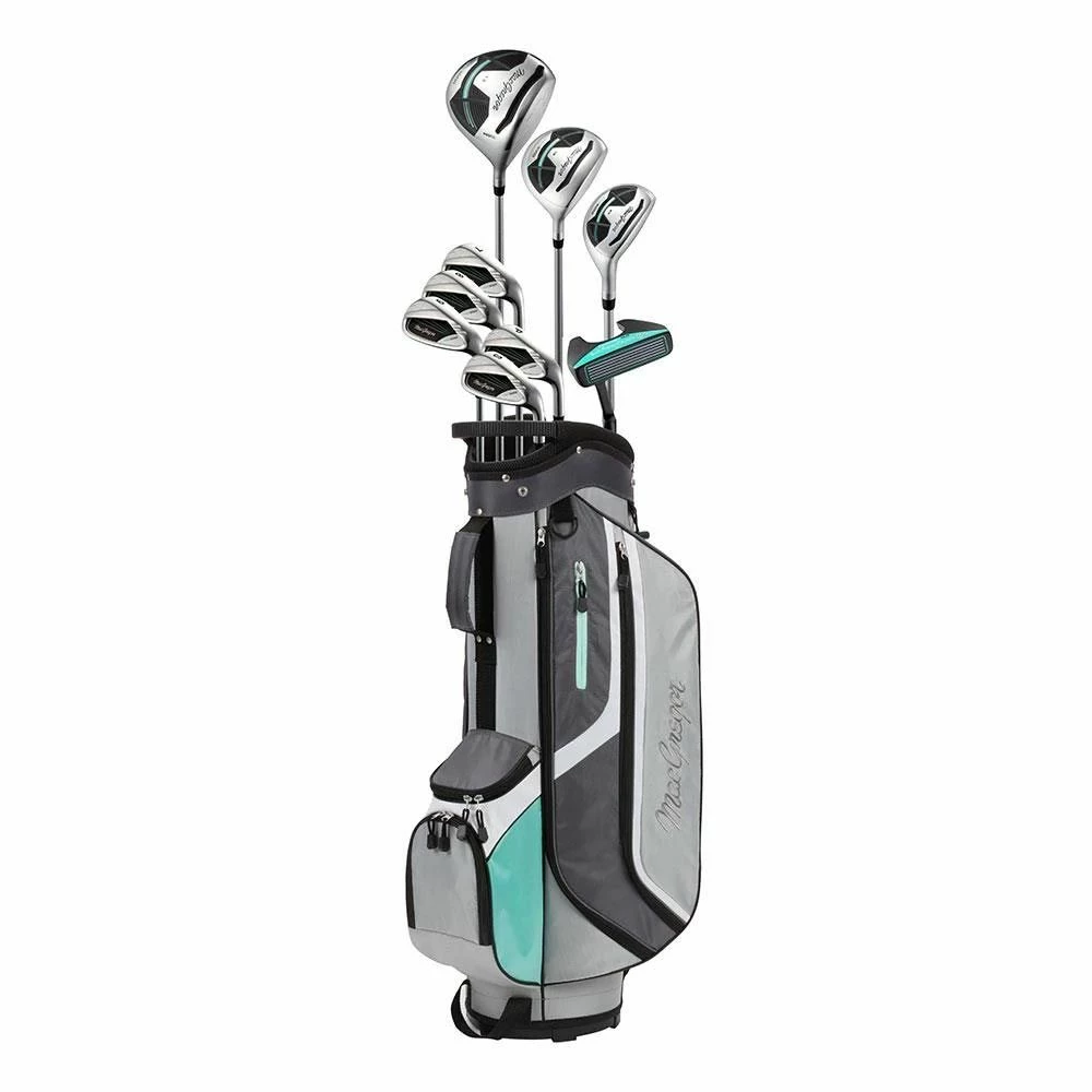 MacGregor CG3000 10 Piece Cart Bag Ladies Golf Package Set 1 MacGregor CG3000 10 Piece Cart Bag Ladies Golf Package Set