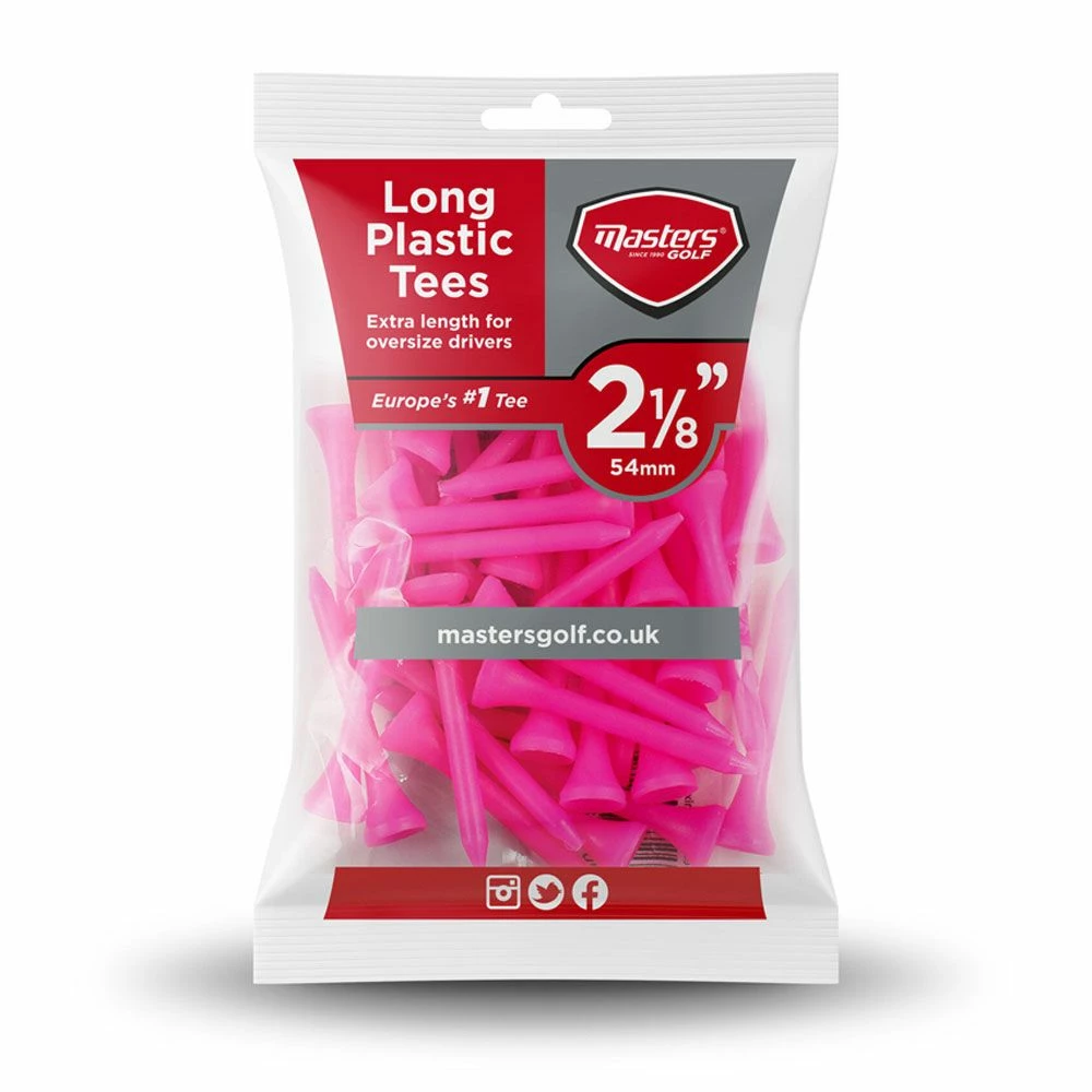 Masters Long Plastic Tees 54mm 1 Masters Long Plastic Tees 54mm