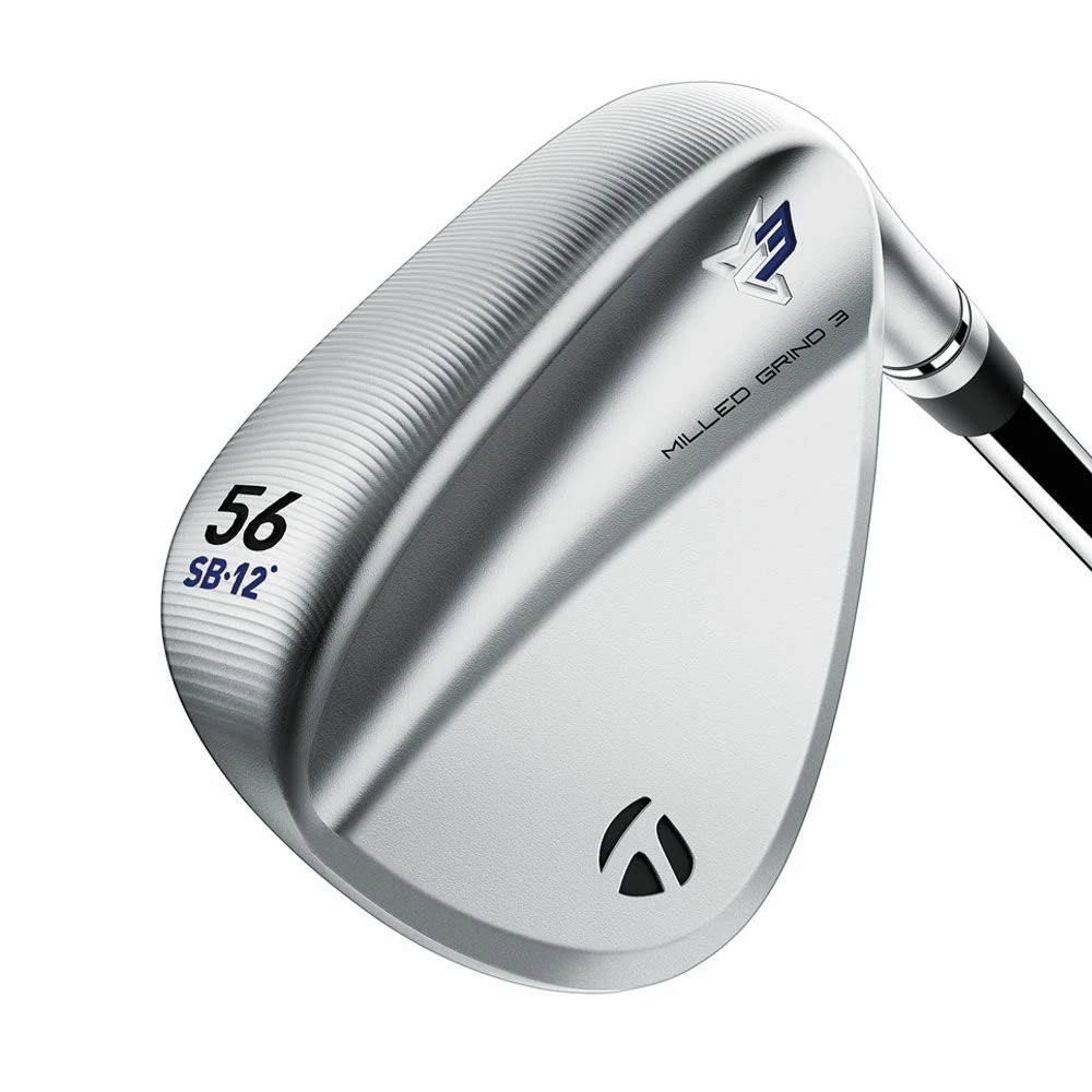 TaylorMade Milled Grind 3 Chrome Golf Wedge 2 TaylorMade Milled Grind 3 Chrome Golf Wedge - Image 2