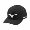 Mizuno Tour Delta Fitted Hat -Golf Clubs Shop mizuno tour delta fitted hat black 01 13921.1636983917