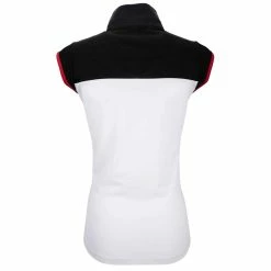 Nancy Lopez Kiss Sleeveless Polo 3 Nancy Lopez Kiss Sleeveless Polo -Golf Clubs Shop nancy lopez kiss sleeveless polo white cherry 02 81291.1648051708