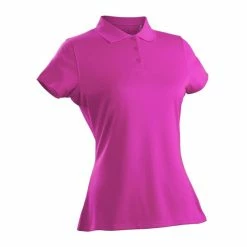 Nancy Lopez Luster Short Sleeve Polo 11 Nancy Lopez Luster Short Sleeve Polo -Golf Clubs Shop nancy lopez luster short sleeve polo hot pink 01 07533.1633466364