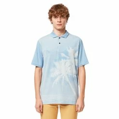 Oakley Reduct Polo -Golf Clubs Shop oakley reduct polo stonewash blue 03 77490.1677600366