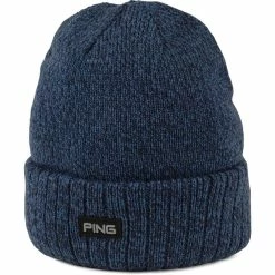 Ping Dale Knit Beanie -Golf Clubs Shop ping dale knit beanie navy multi 01 00317.1676581473