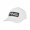 Ping Junior Tour Hat -Golf Clubs Shop ping junior tour hat white black 01 82092.1662670127