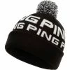 Ping Logo Bobble Beanie 5 Ping Logo Bobble Beanie -Golf Clubs Shop ping logo bobble beanie black white 01 33522.1643119936