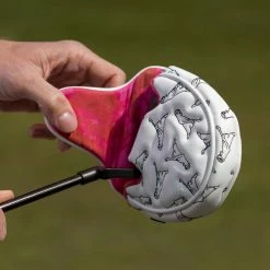 Ping Mr Ping Blossom Golf Mallet Putter Headcover 3 Ping Mr Ping Blossom Golf Mallet Putter Headcover -Golf Clubs Shop ping mr ping blossom mallet putter cover lifestyle