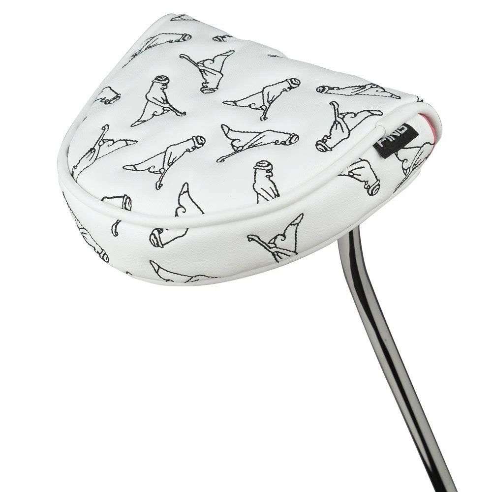 Ping Mr Ping Blossom Golf Mallet Putter Headcover 1 Ping Mr Ping Blossom Golf Mallet Putter Headcover