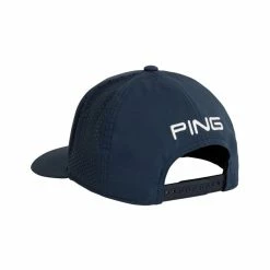 Ping Tour Vented Delta Hat -Golf Clubs Shop ping tour vented delta hat navy 02 97660.1652363404