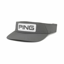 Ping Tour Visor 6 Ping Tour Visor -Golf Clubs Shop ping tour visor grey 01 86646.1662670129