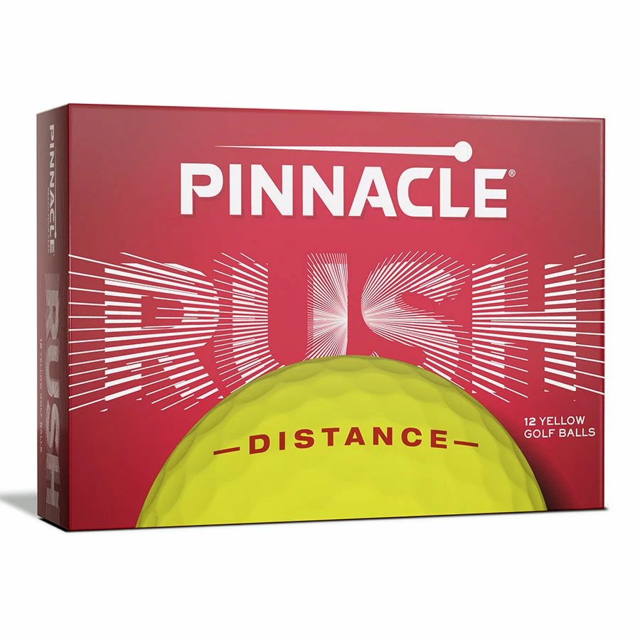 Pinnacle Rush Yellow Golf Balls - 15 Ball Pack 1 Pinnacle Rush Yellow Golf Balls - 15 Ball Pack