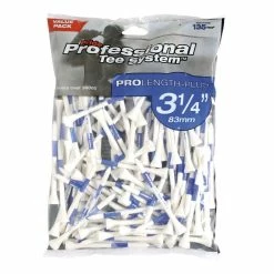 Pride PTS ProLength-Plus 83mm Golf Tees - 135 Pack