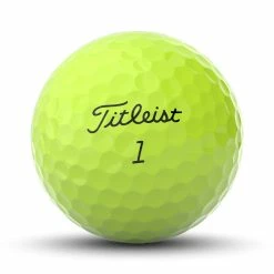 Titleist Pro V1 2023 Yellow Golf Balls -Golf Clubs Shop prov1 yellow ball