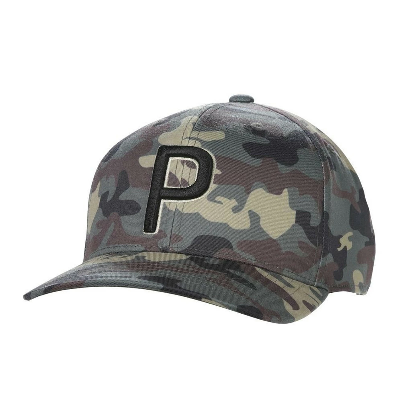 Puma Camo Pattern P Snapback Hat 2 Puma Camo Pattern P Snapback Hat - Image 2