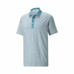 Puma Cloudspun Legend Polo -Golf Clubs Shop puma cloudspun legend polo blue coral 01 45857.1662133380