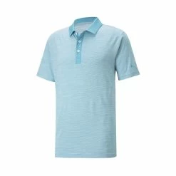 Puma Cloudspun Legend Polo -Golf Clubs Shop puma cloudspun legend polo dusty aqua 01 46562.1662133379