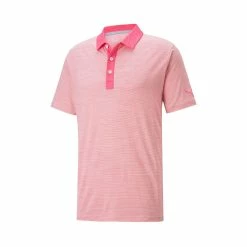 Puma Cloudspun Legend Polo -Golf Clubs Shop puma cloudspun legend polo sunset pink 01 81601.1662133379