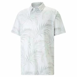 Puma Cloudspun Palm Leaf Polo 6 Puma Cloudspun Palm Leaf Polo -Golf Clubs Shop puma cloudspun palm leaf polo white minty burst 01 77594.1676576397