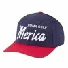 Puma Merica Script Snapback Hat -Golf Clubs Shop puma merica script snapback hat navy blazer high risk red 01 84069.1633012849