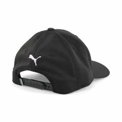 Puma P Hat -Golf Clubs Shop puma p hat black white glow 02 60139.1678809183
