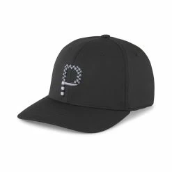 Puma Pars & Stripes P Hat 10 Puma Pars & Stripes P Hat -Golf Clubs Shop puma pars and stripes p hat black 01 48044.1678819679