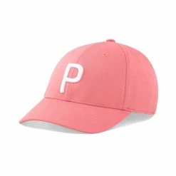 Puma Women's Pony P Hat -Golf Clubs Shop puma womens pony p hat rapture rose white 01 87882.1645040111