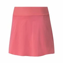 Puma Women's PWRSHAPE Solid Skort -Golf Clubs Shop puma womens pwrshape solid skort rapture rose 01 24560.1660834082