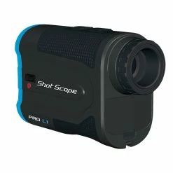 Shot Scope Pro L1 Golf Laser Rangefinder 10 Shot Scope Pro L1 Golf Laser Rangefinder -Golf Clubs Shop shot scope ls1 rangefinder blue back angled