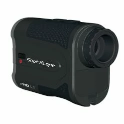 Shot Scope Pro L1 Golf Laser Rangefinder 7 Shot Scope Pro L1 Golf Laser Rangefinder -Golf Clubs Shop shot scope ls1 rangefinder grey back angled