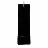 Snainton Golf Tri-Fold Golf Towel -Golf Clubs Shop snainton golf tri fold towel black