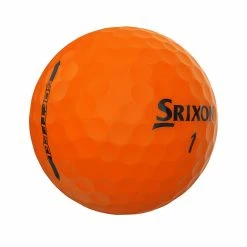 Srixon Soft Feel 2023 Brite Orange Golf Balls 5 Srixon Soft Feel 2023 Brite Orange Golf Balls -Golf Clubs Shop soft feel brite orange side