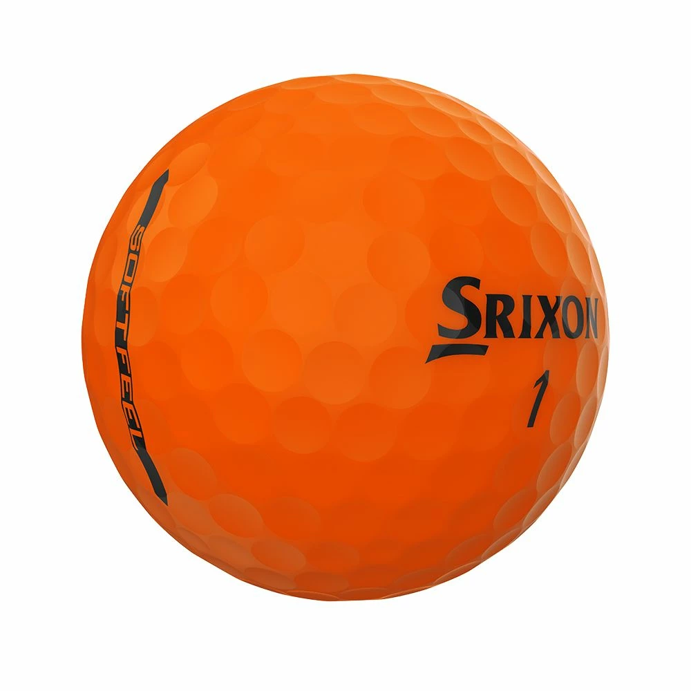 Srixon Soft Feel 2023 Brite Orange Golf Balls 3 Srixon Soft Feel 2023 Brite Orange Golf Balls - Image 3
