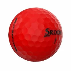 Srixon Soft Feel 2023 Brite Red Golf Balls 5 Srixon Soft Feel 2023 Brite Red Golf Balls -Golf Clubs Shop soft feel brite red side