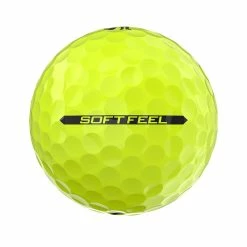 Srixon Soft Feel 2023 Tour Yellow Golf Balls -Golf Clubs Shop soft feel tour yellow side